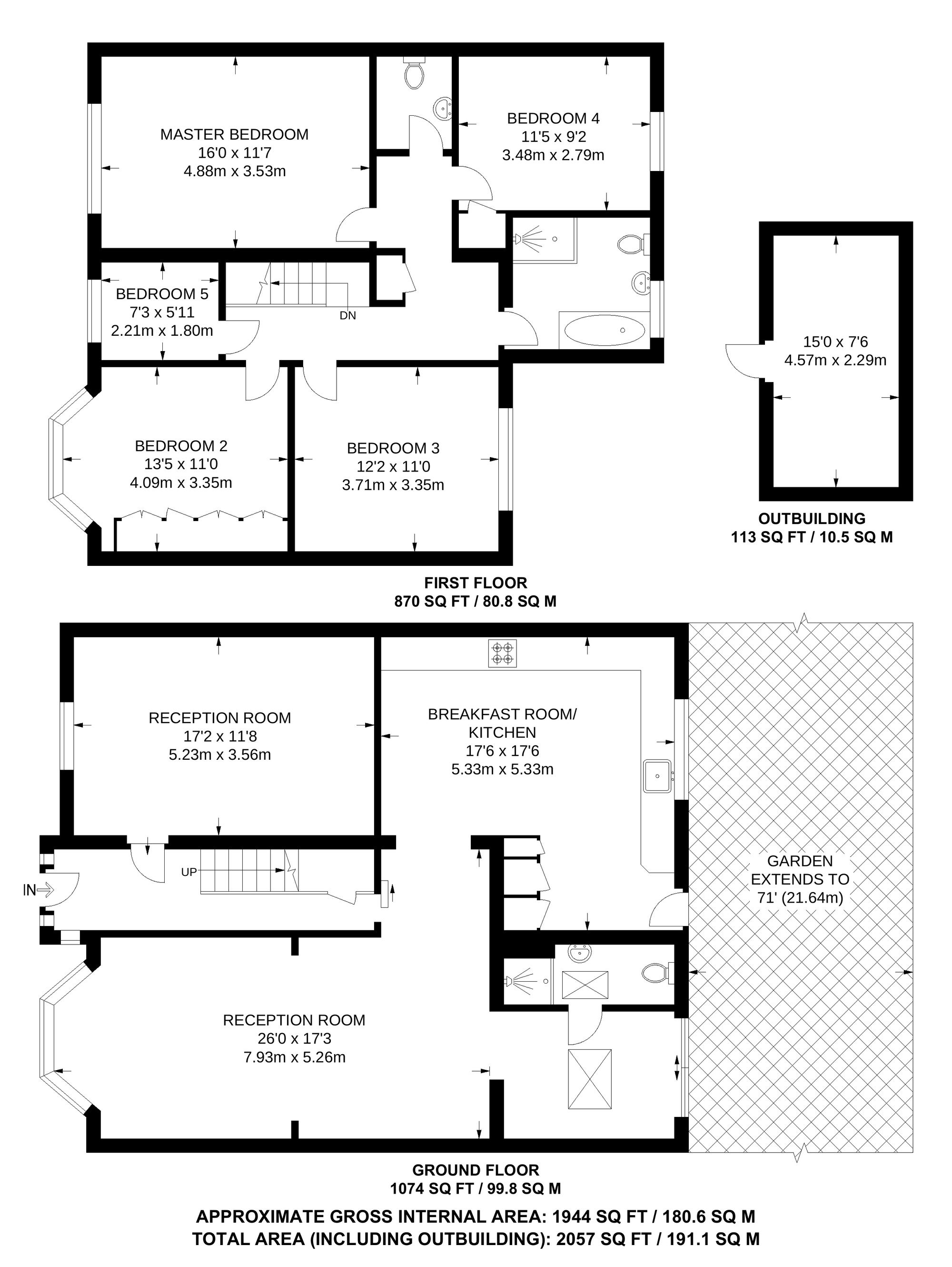 82 Walden Avenue, Chislehurst floorplan