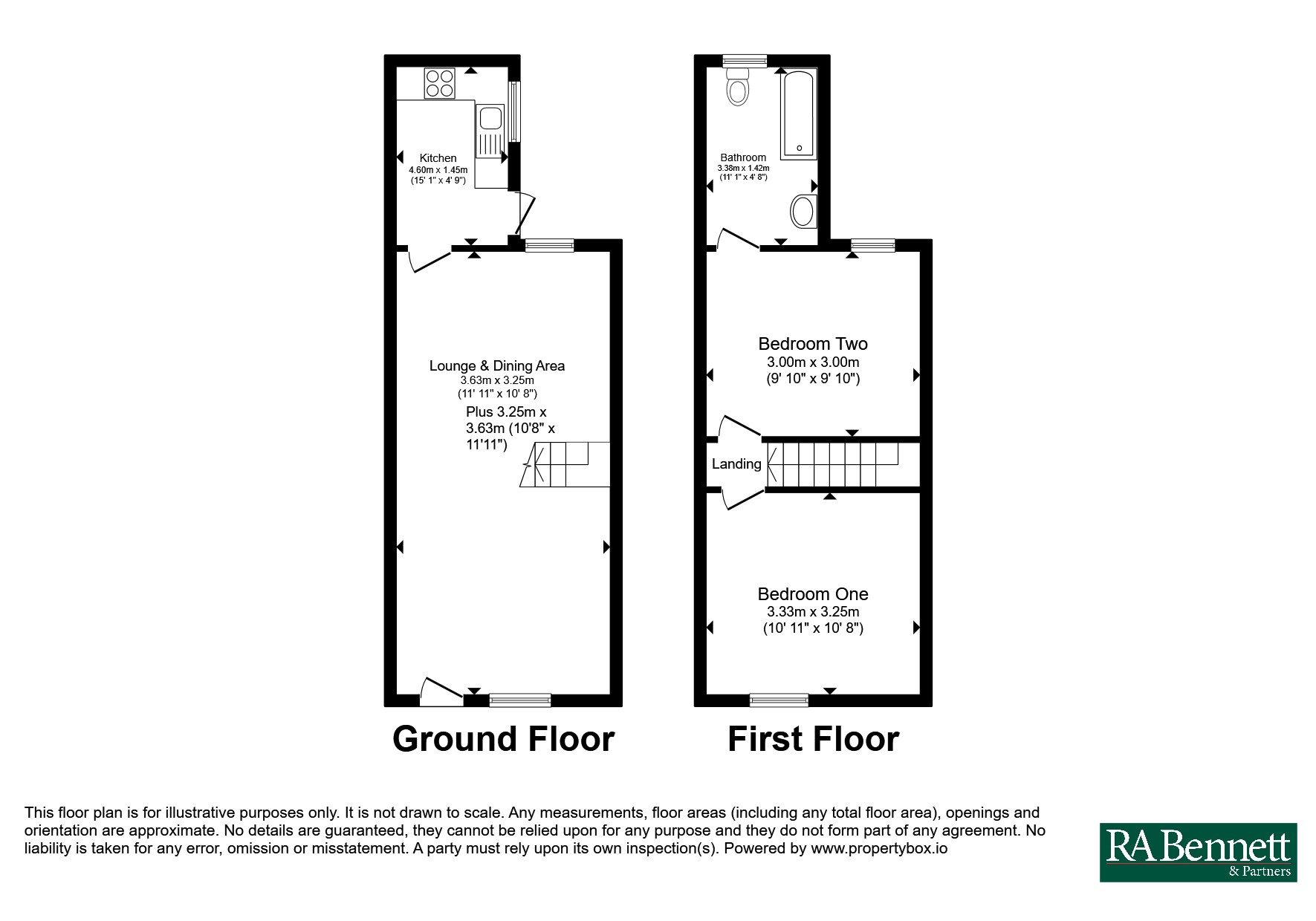 216, Astwood Road, Worcestershire floorplan