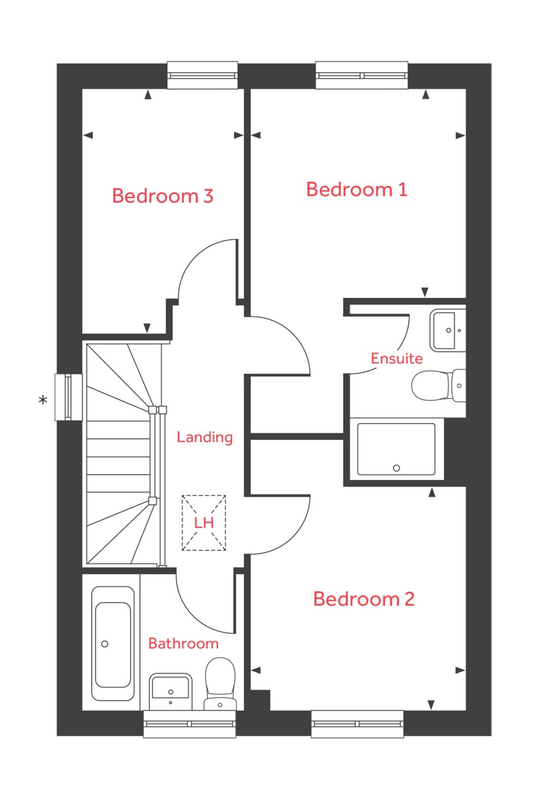 "The Eveleigh" at Roecliffe Lane, Boroughbridge, York YO51, 3 bedroom