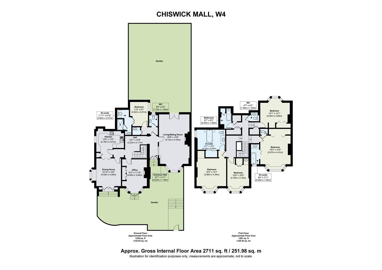 Heron House, Chiswick Mall, Chiswick floorplan