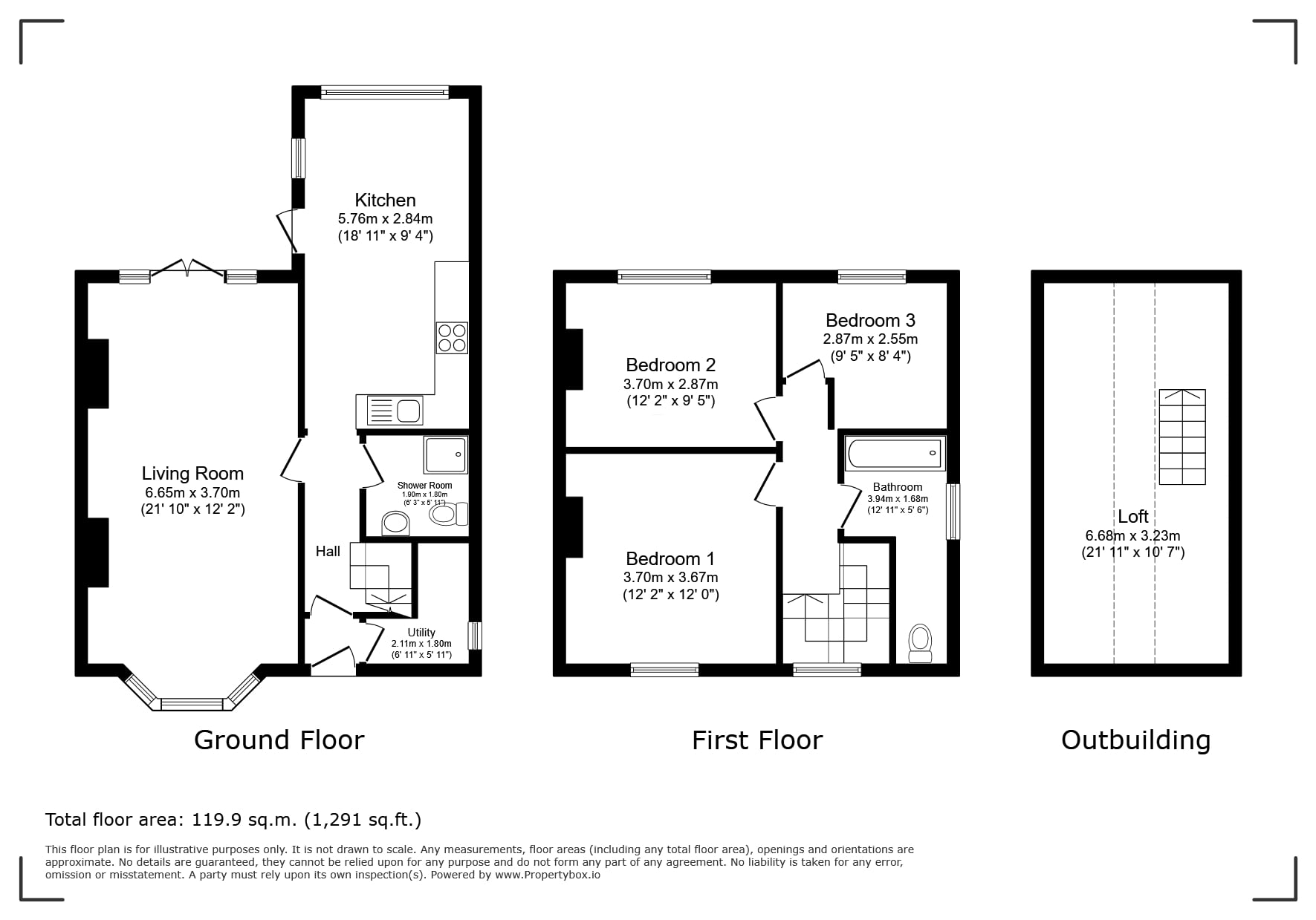57, Groby Road, Leicester floorplan