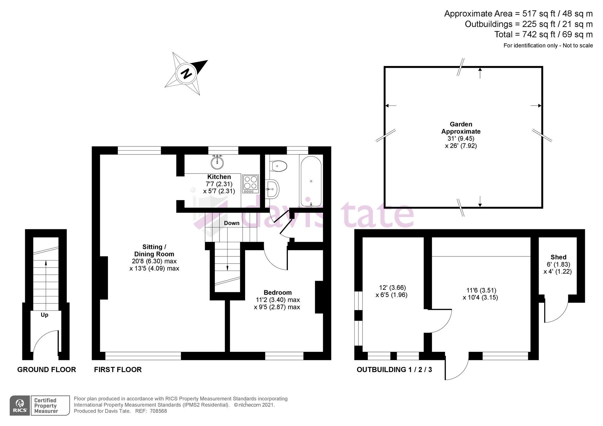 Wilson Avenue, HenleyOnThames RG9, 1 bedroom flat for sale 58221596
