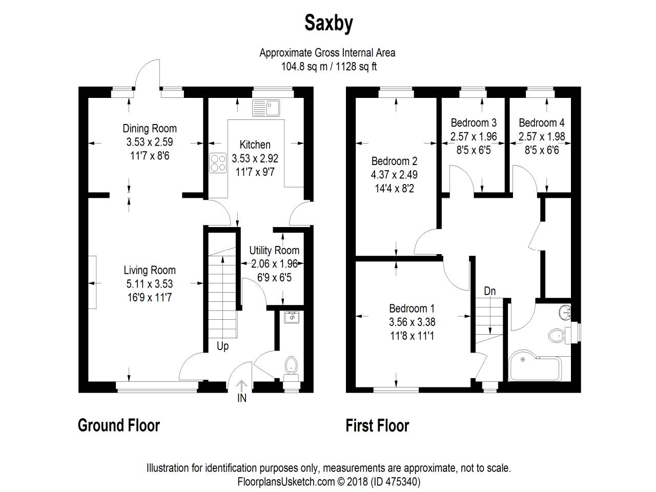 4 Bedrooms  to rent in Saxby Close, Burghfield Common, Reading RG7