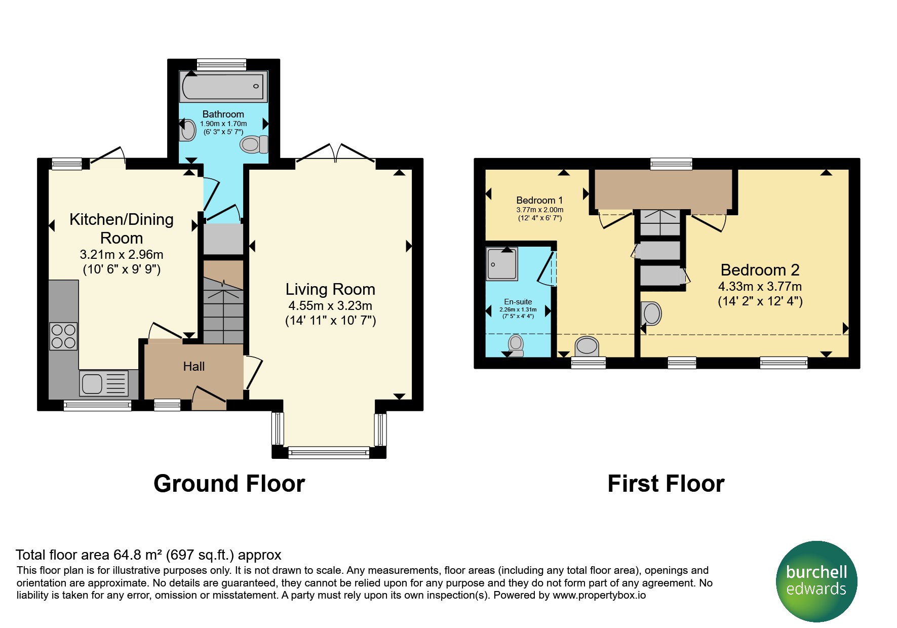 107, Lakey Lane, Birmingham floorplan