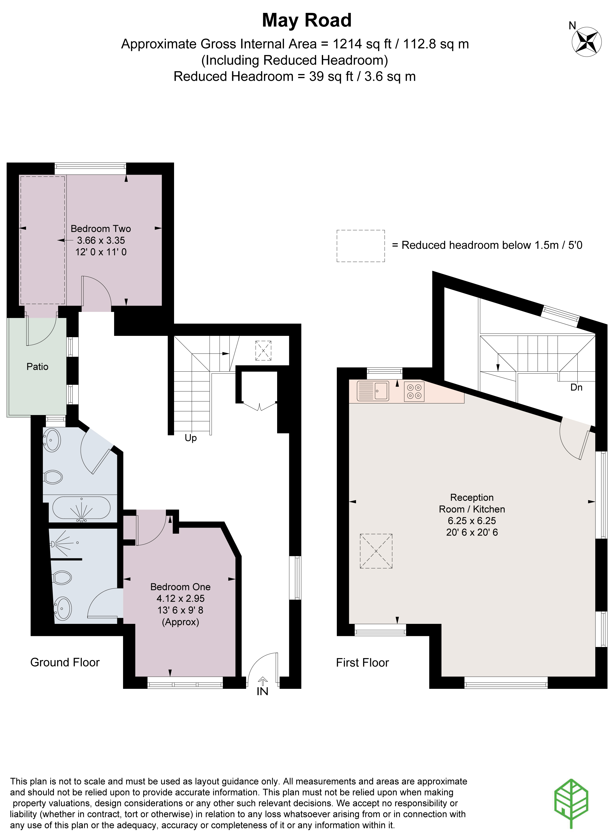 1A,, May Road, Twickenham floorplan