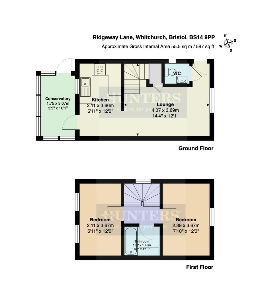 Ridgeway Lane, Whitchurch floorplan