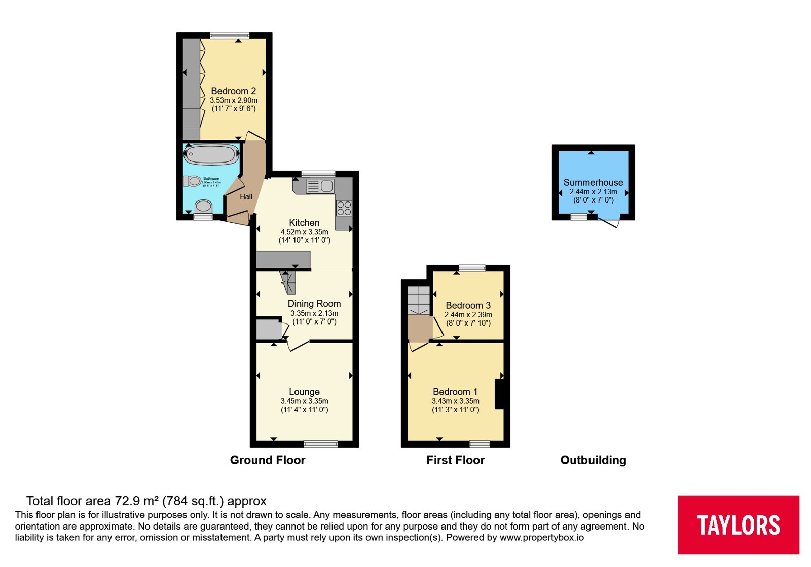 23, Harlington Road, Luton floorplan