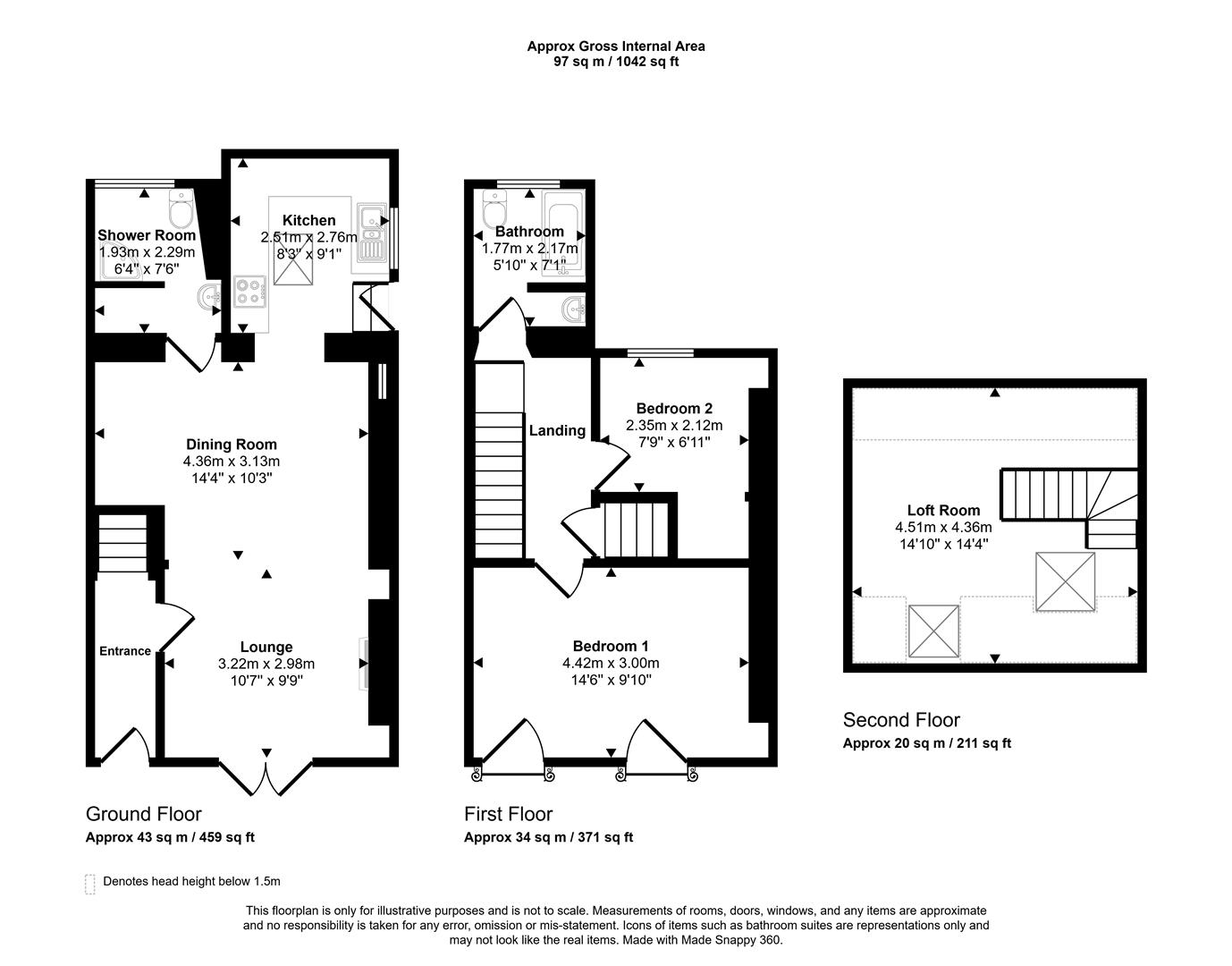 Fairview, Milford Haven floorplan