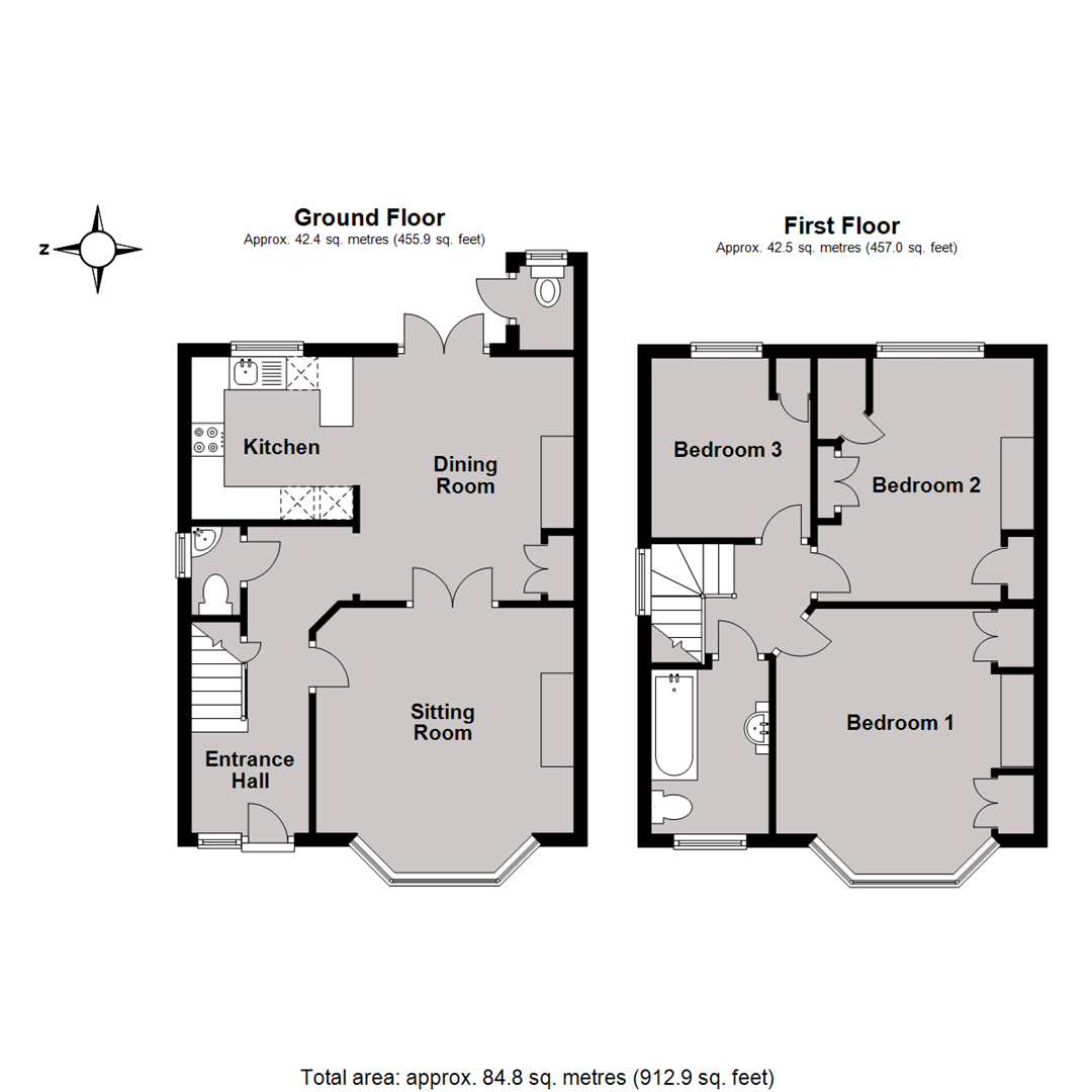 Cromwell Road, Whitstable CT5, 3 bedroom semidetached house for sale