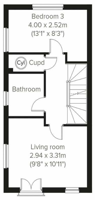 2, Marches Close, Cheltenham floorplan