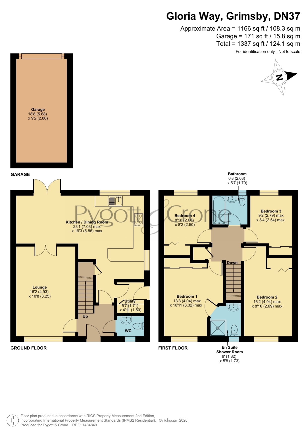 30, Gloria Way, Grimsby floorplan