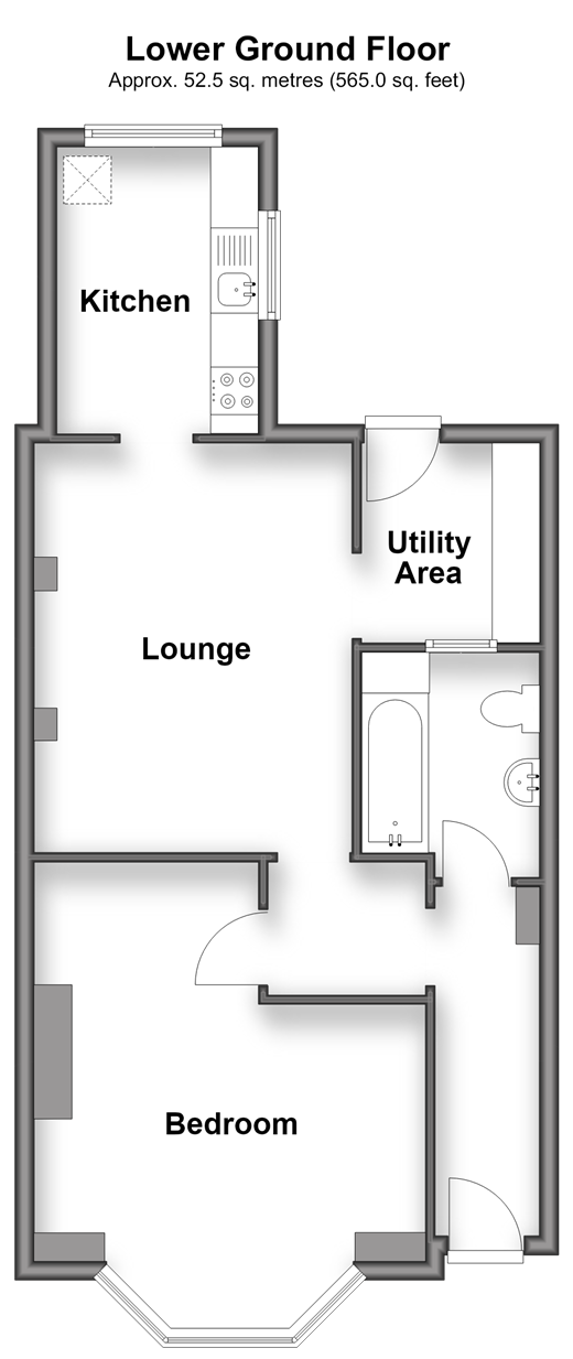Cheriton Road, Folkestone floorplan