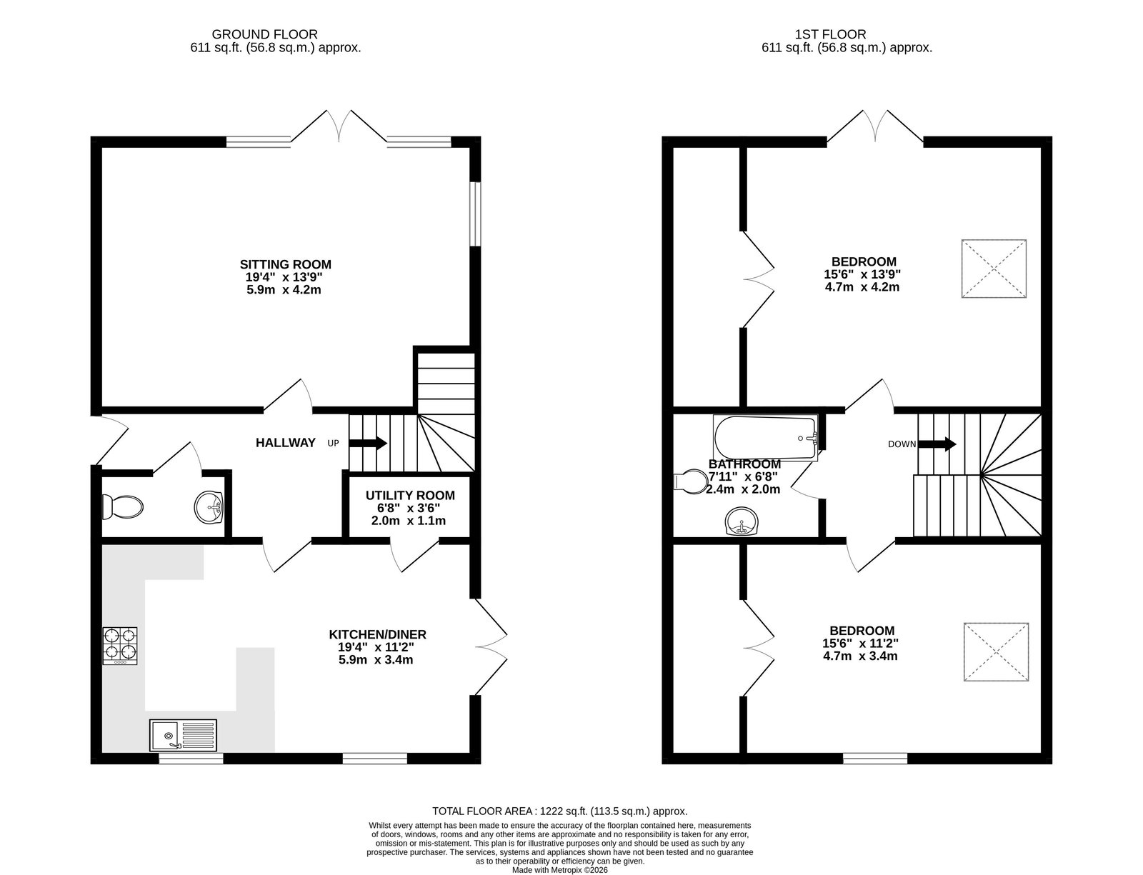 May Hill View, Ross-on-Wye floorplan