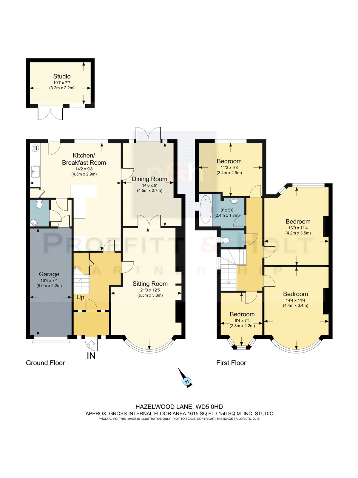 4 Bedrooms Semi-detached house for sale in Hazelwood Lane, Abbots Langley WD5