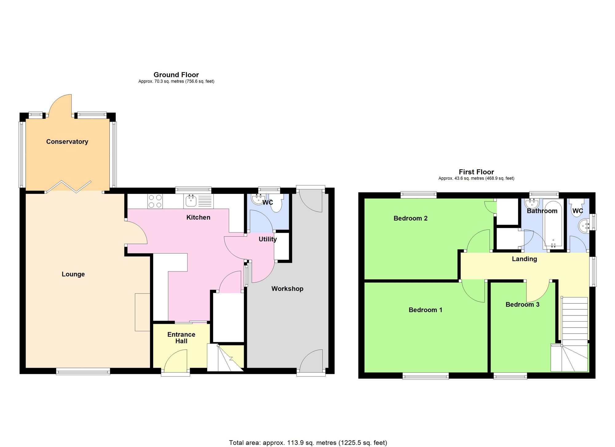 21 Lenton Way, Boston floorplan