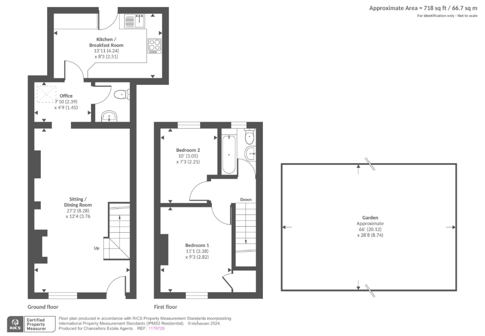 34 HIGH STREET, High Street, Steventon, Abingdon floorplan
