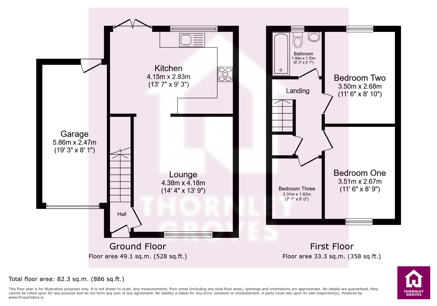 22, Watkins Drive, Manchester floorplan