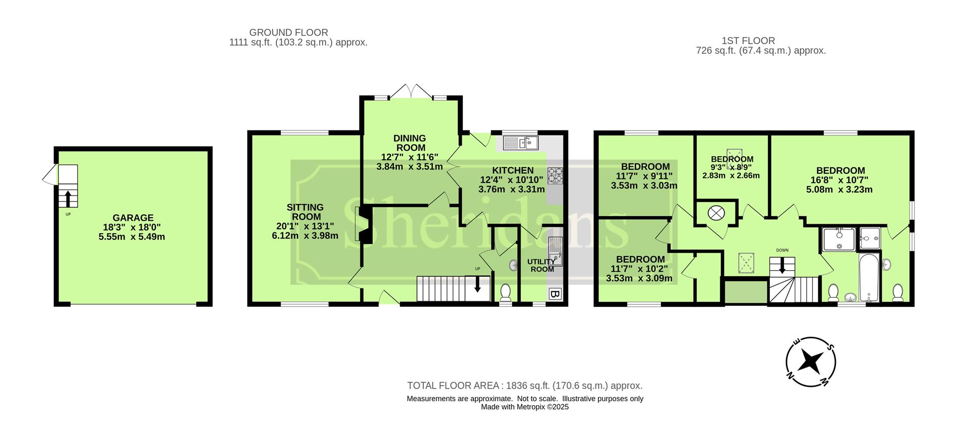 1, Jacobs Meadow, Bury St. Edmunds floorplan