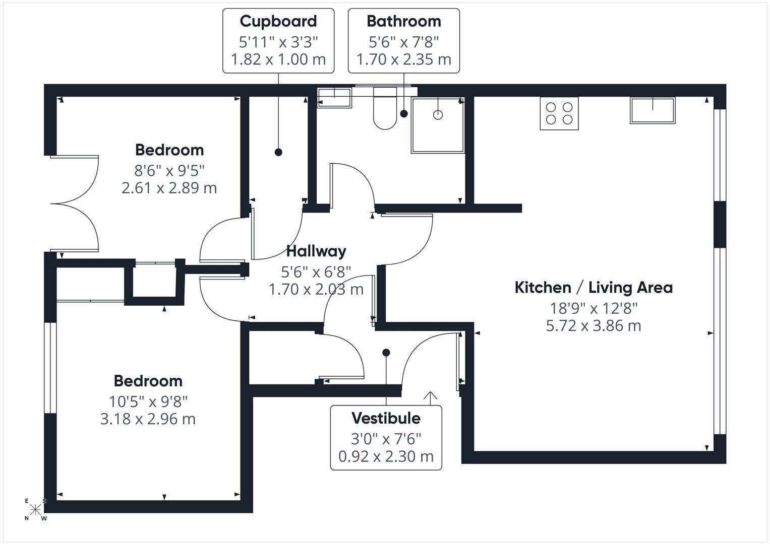 18A, Muircroft Terrace, Perth floorplan
