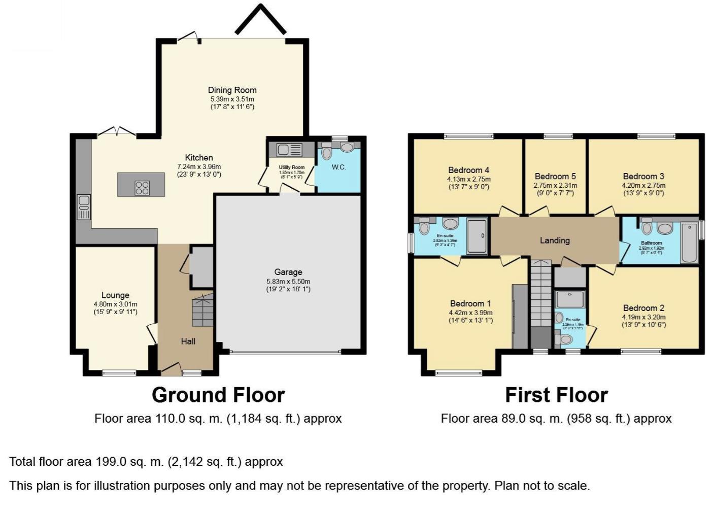 1, Greenbrook Drive, Houghton Le Spring floorplan