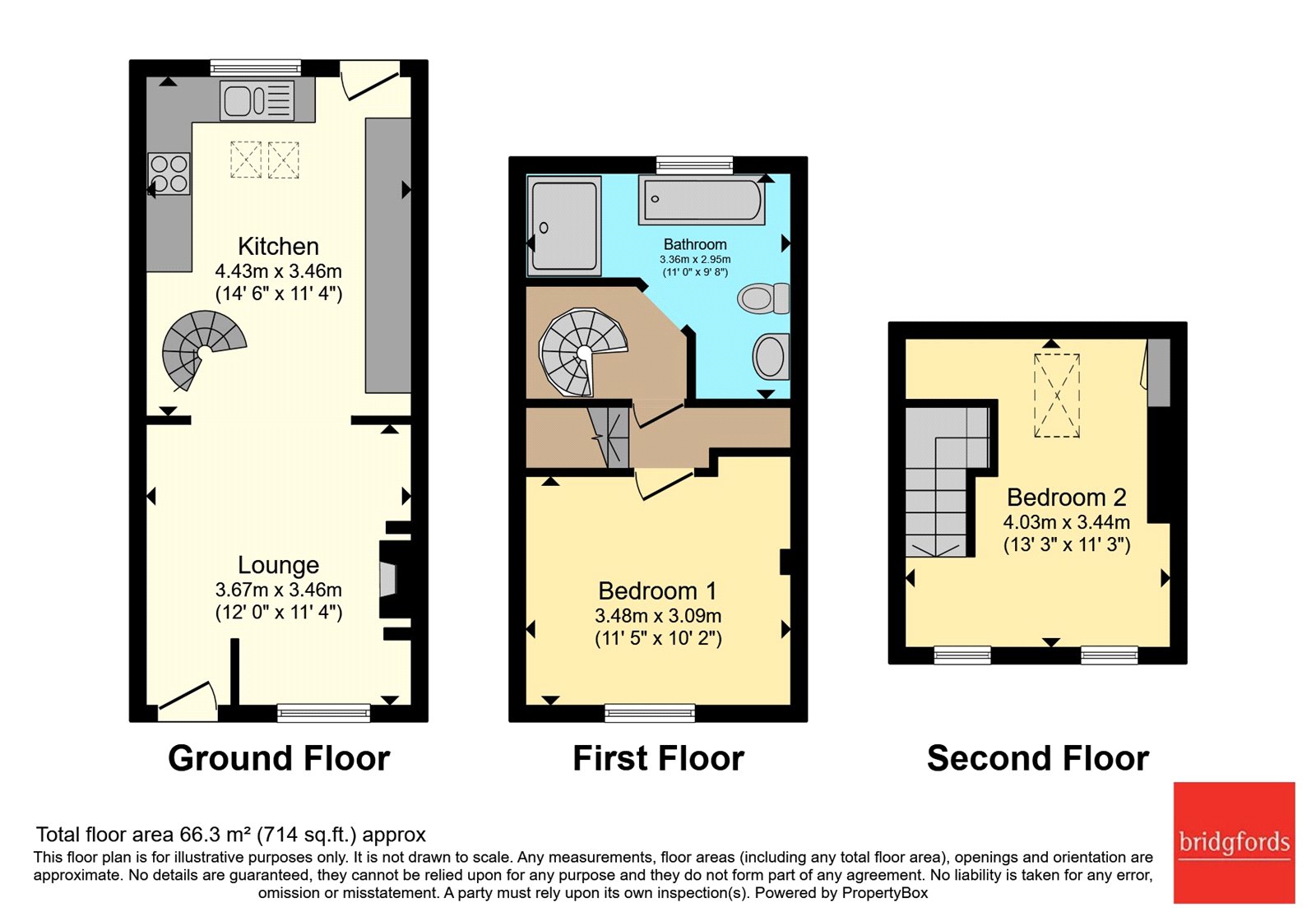 3, Levenside, Middlesbrough floorplan