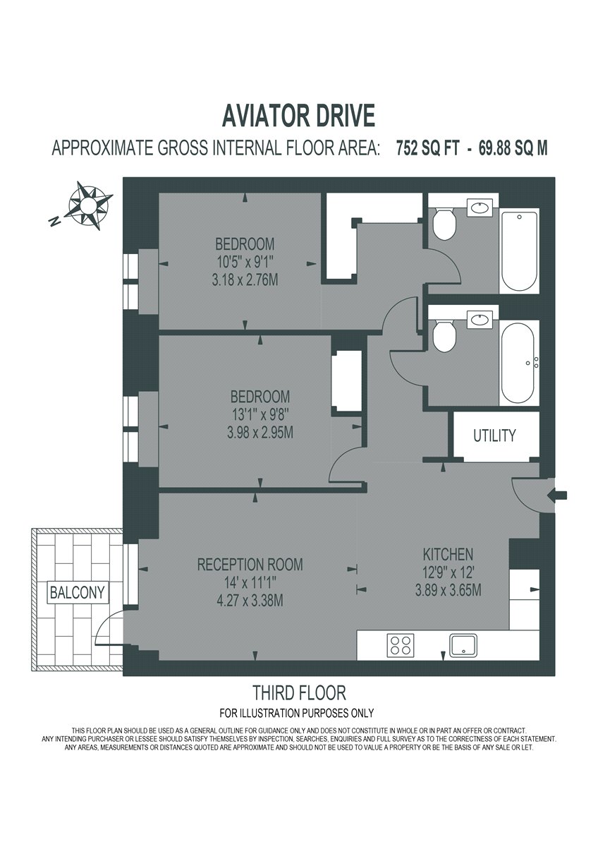 The Maple, 10 Aviator Drive floorplan