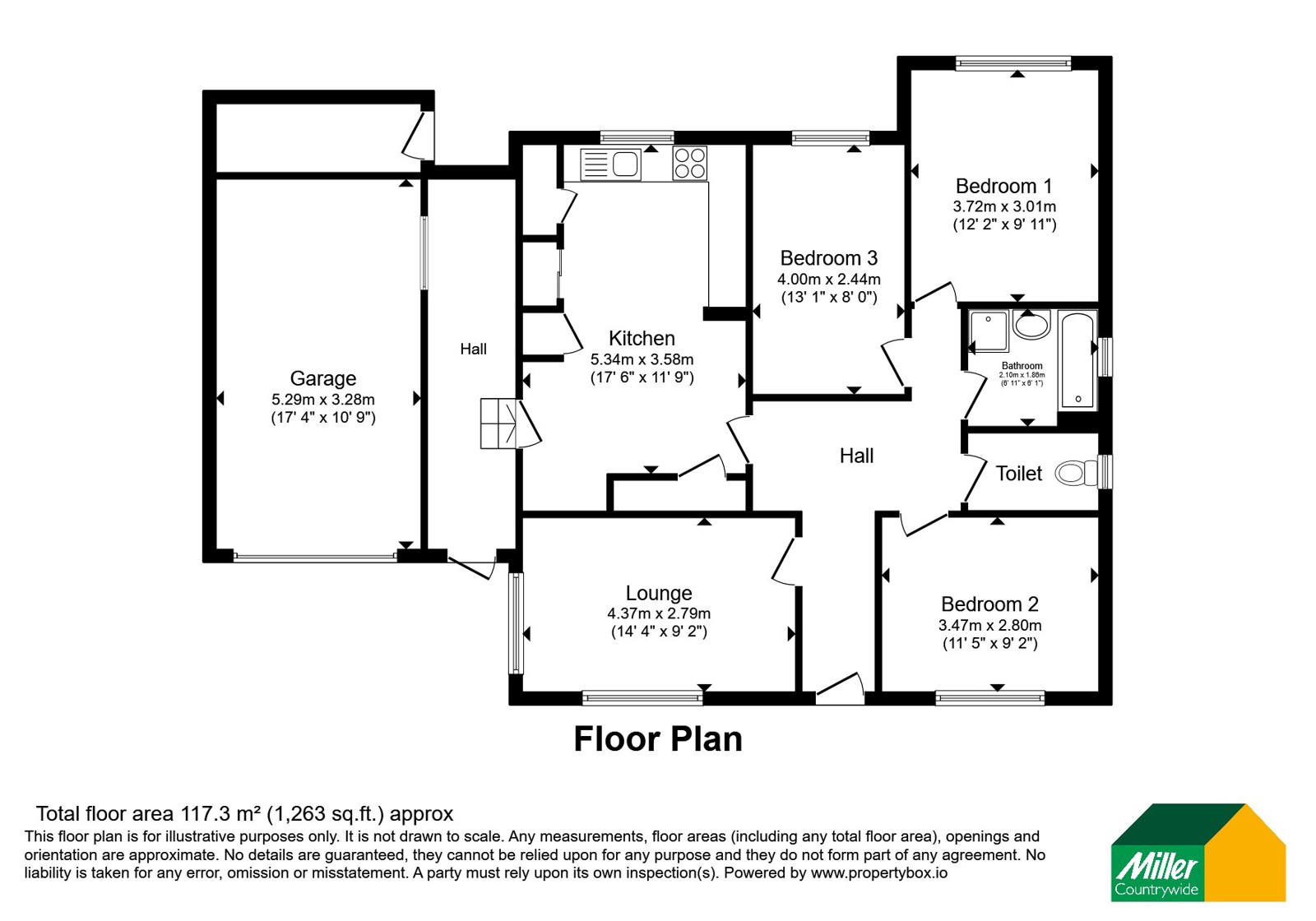 5, Two Trees Estate, Cornwall floorplan