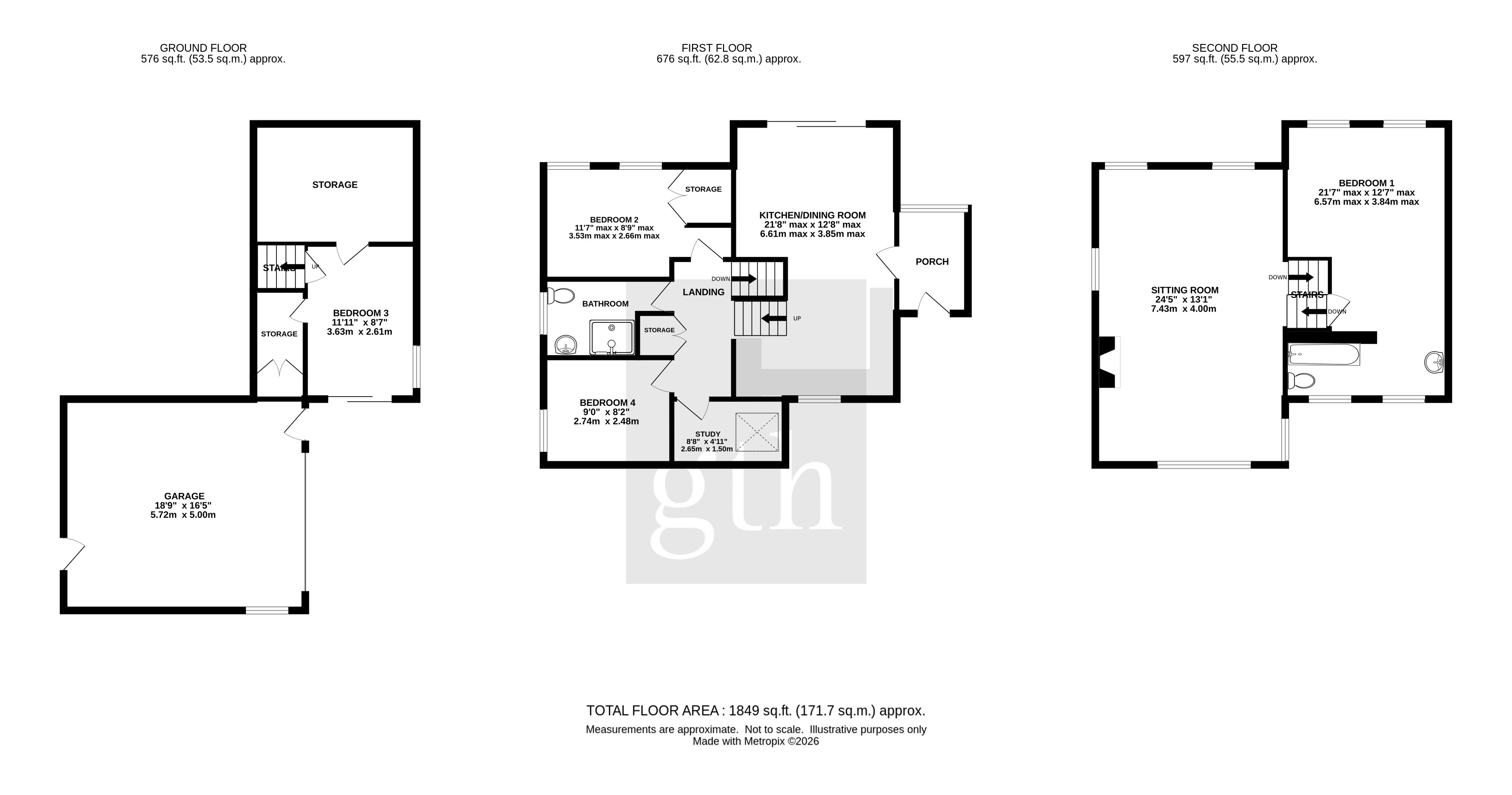 12, Tiverton Road, Exeter floorplan
