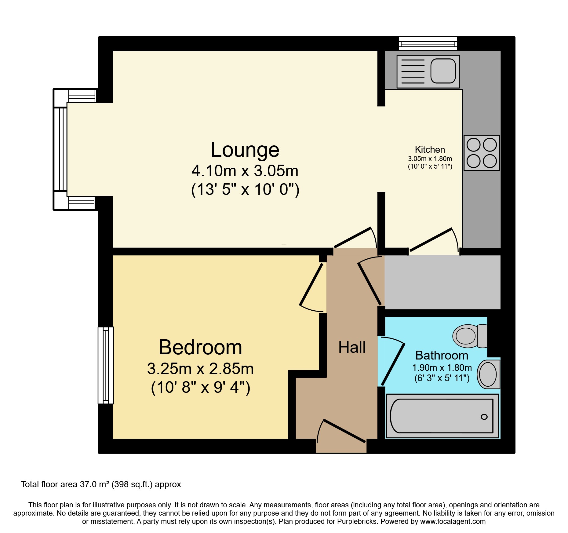 38, Westbury Close, Whyteleafe floorplan