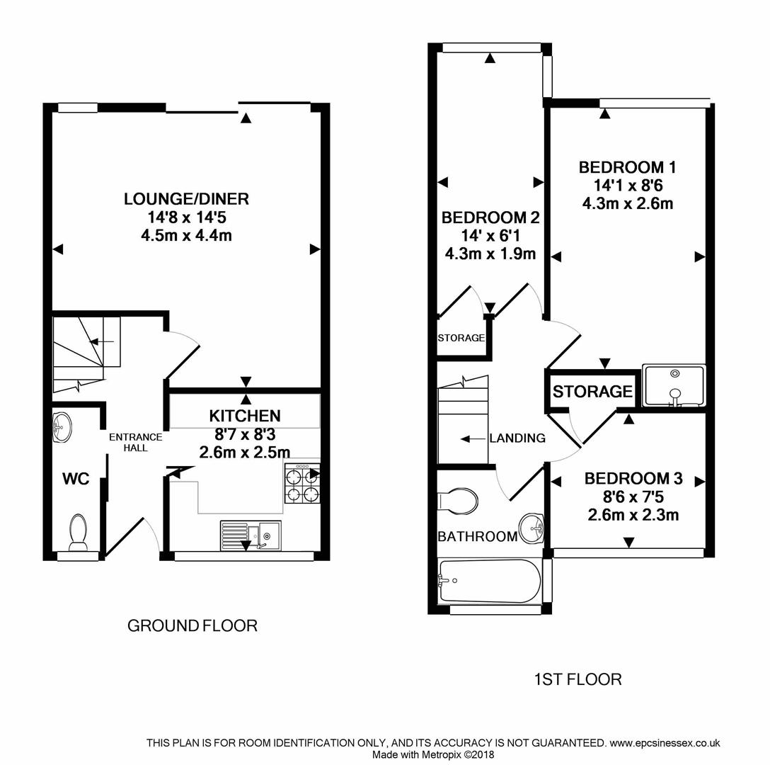 Railway Square, Brentwood CM14, 3 bedroom terraced house for sale