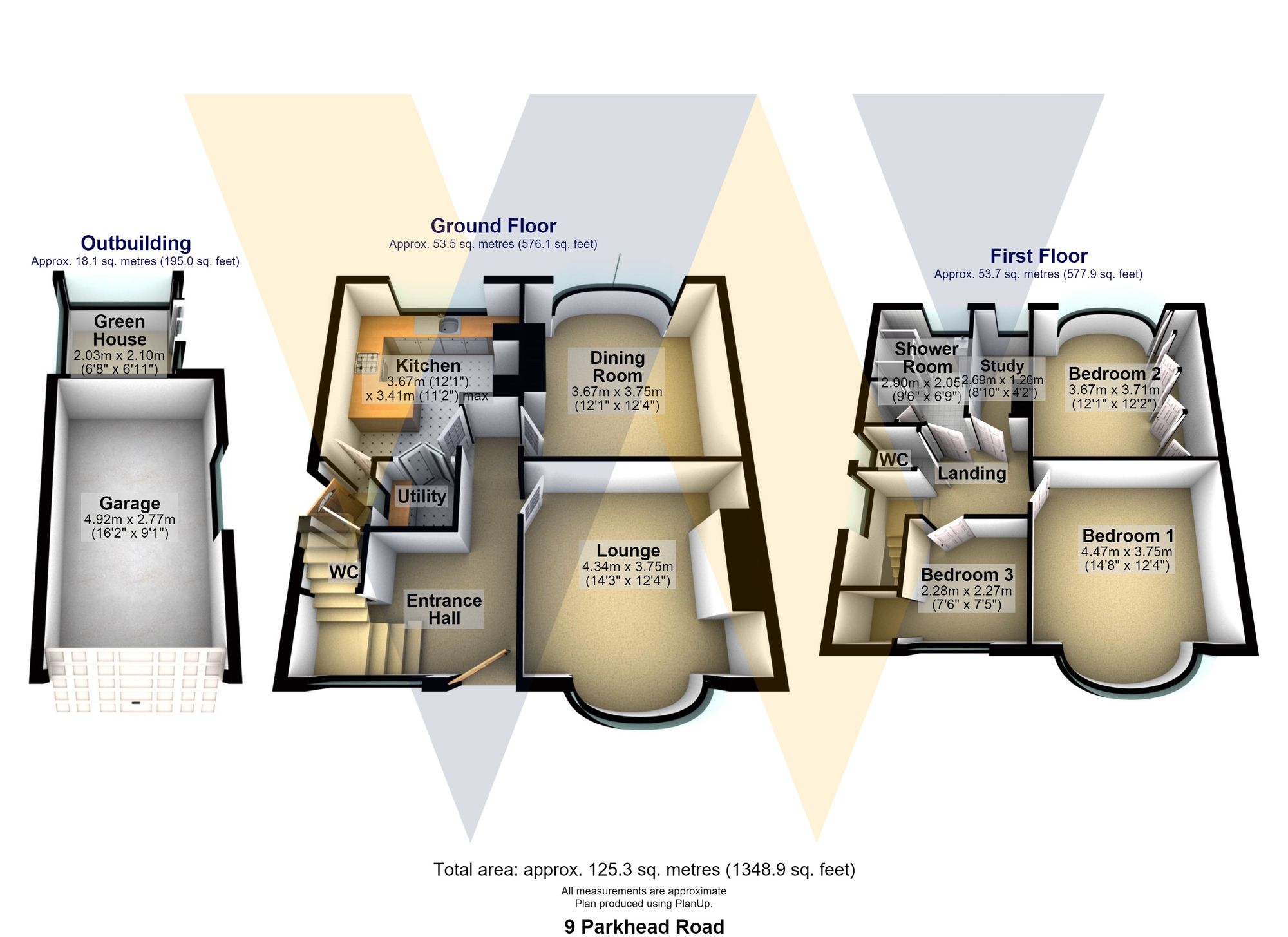 9 Parkhead Road, Sheffield floorplan