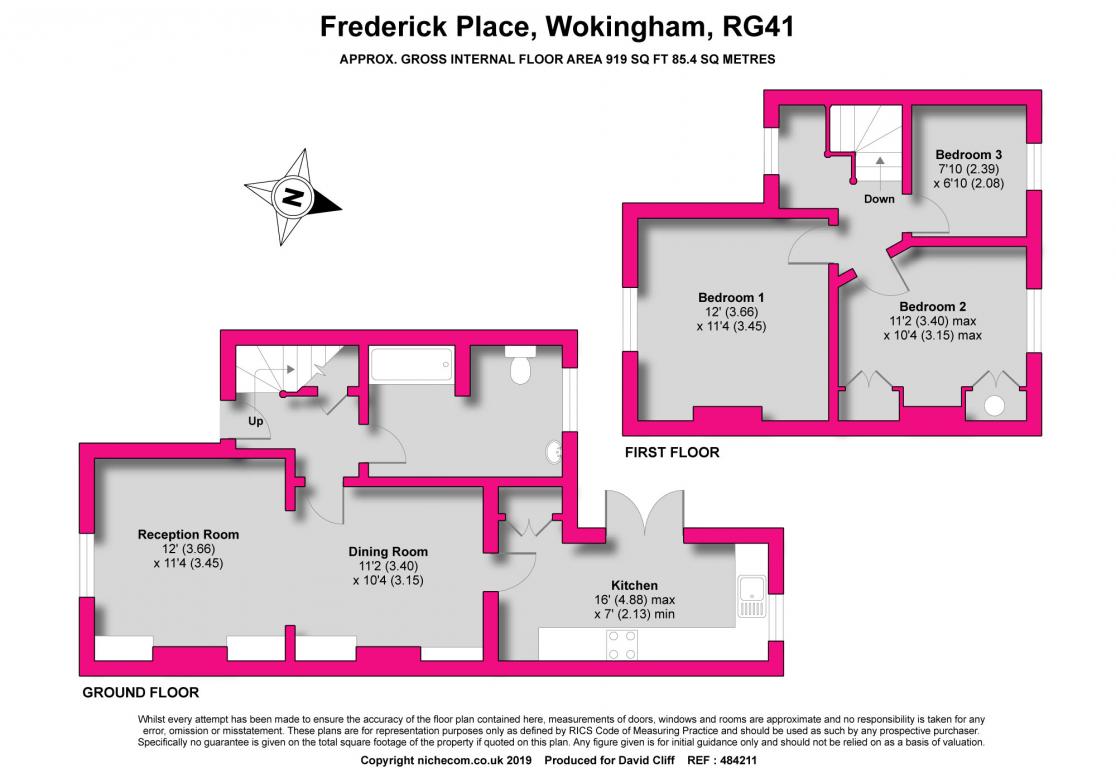 3 Bedrooms Semi-detached house for sale in Frederick Place, Wokingham RG41