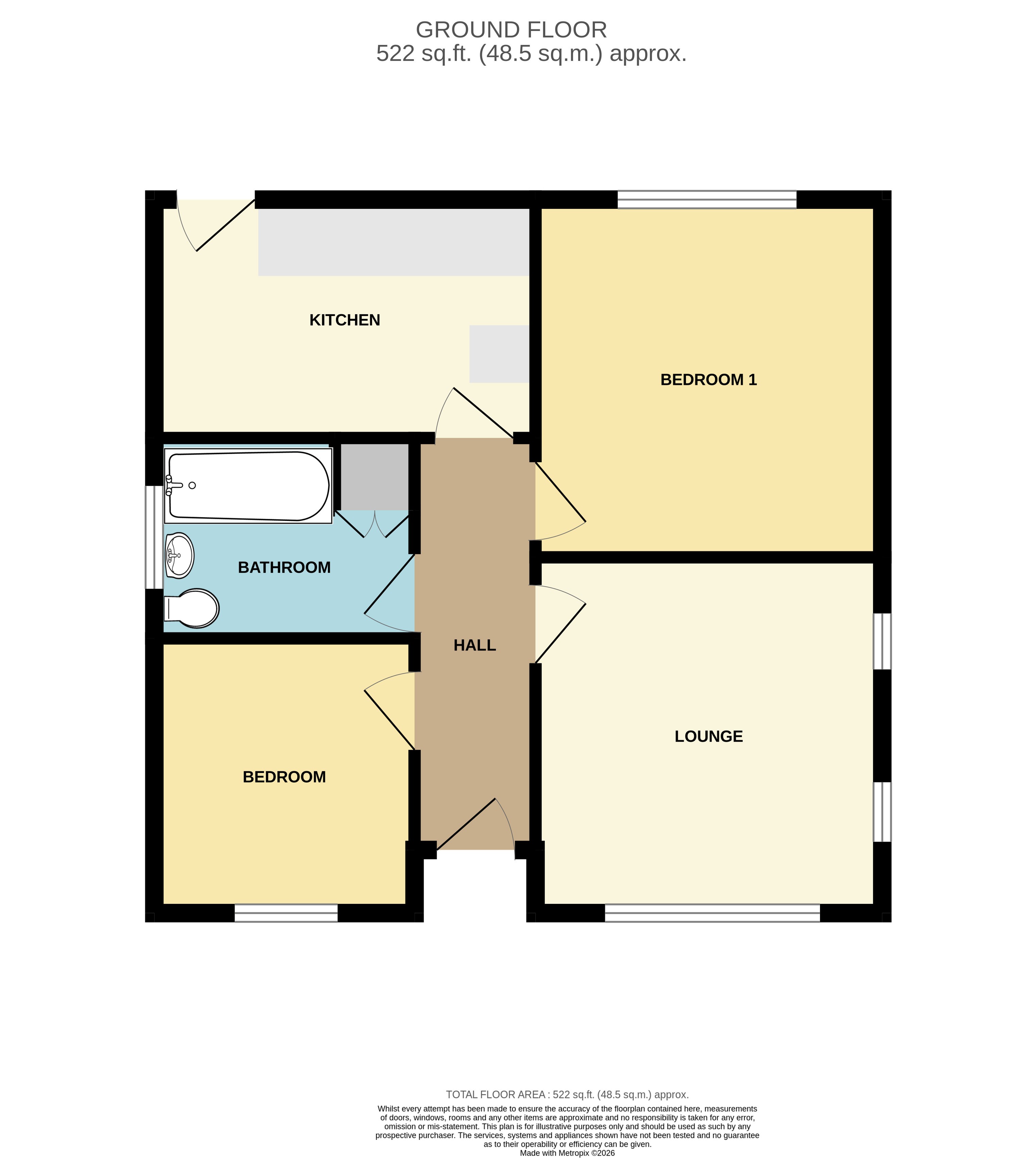 9, Allendale, Derby floorplan