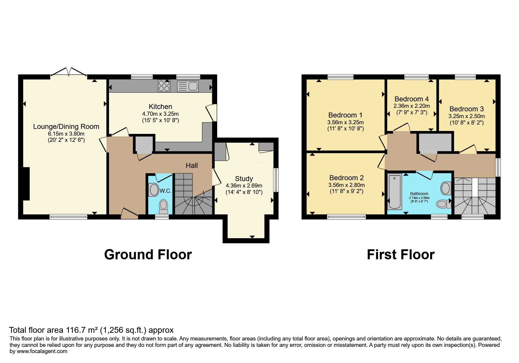 25, Coneygear Road, Hartford, Huntingdon floorplan