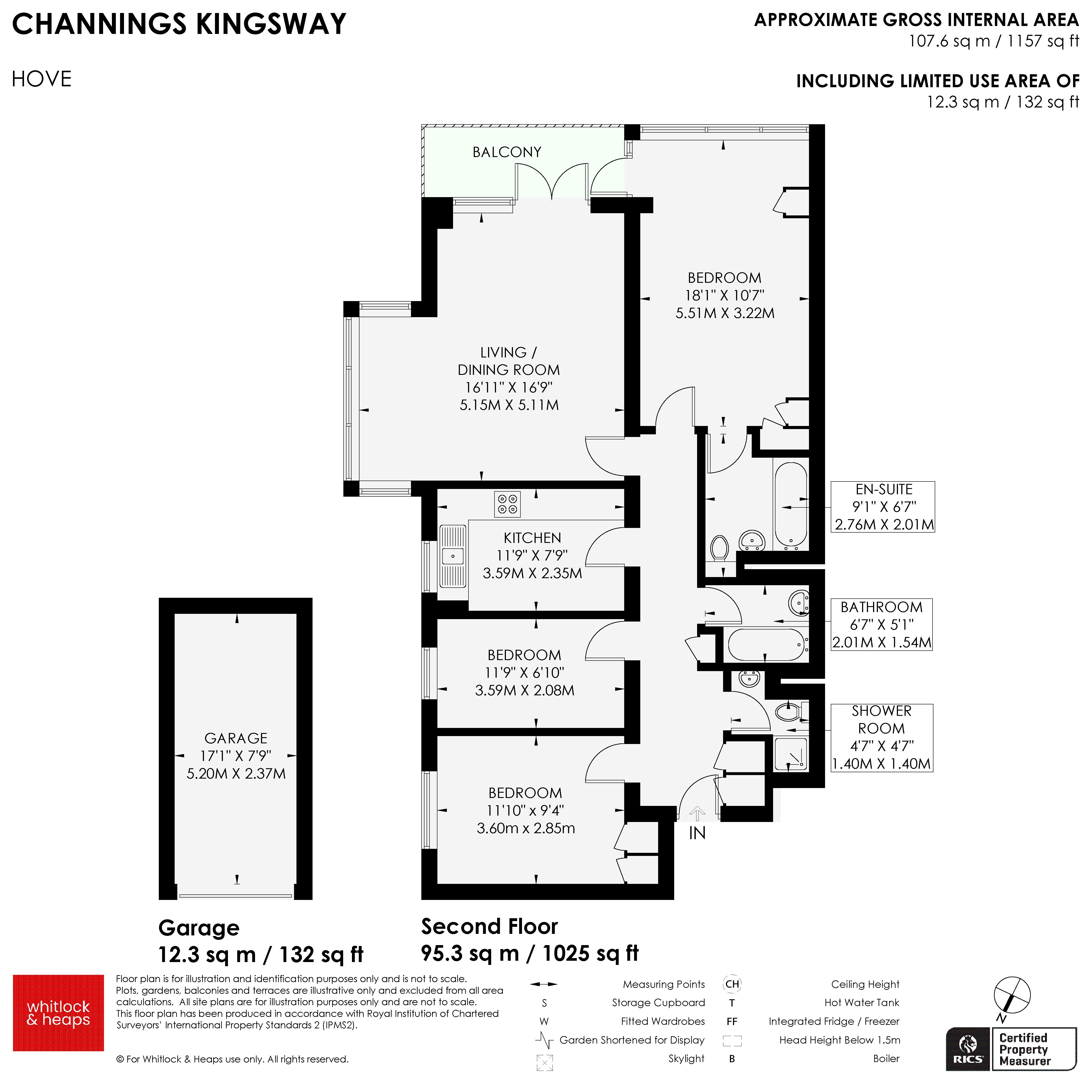 Kingsway, Hove floorplan
