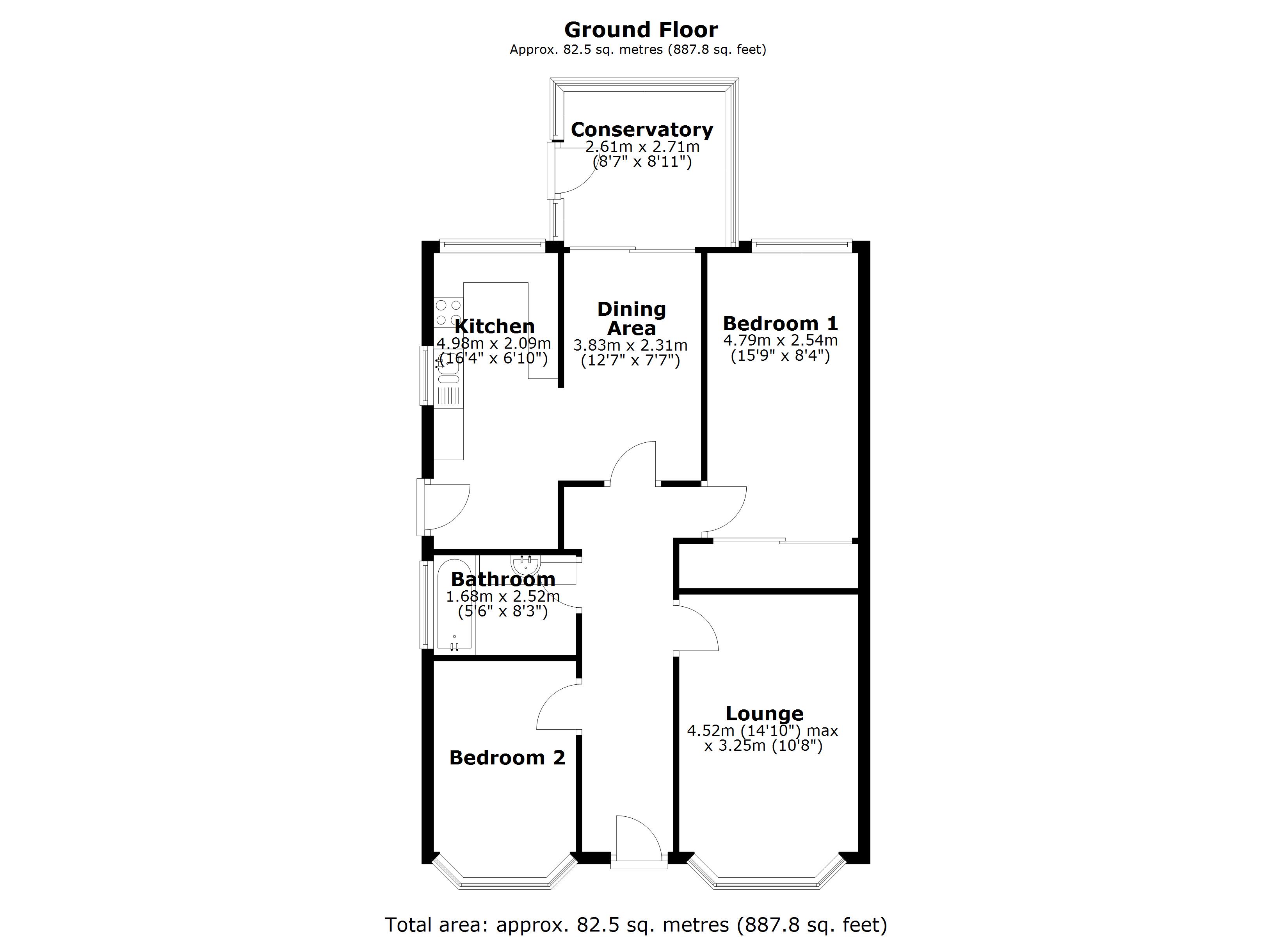 25, Oaklands Lane, Retford floorplan