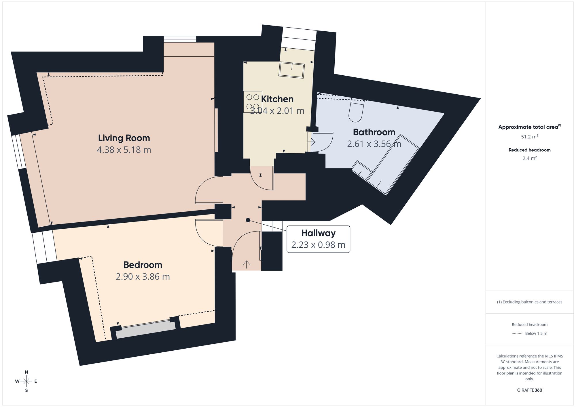 305c Westgate Road, Newcastle Upon Tyne floorplan