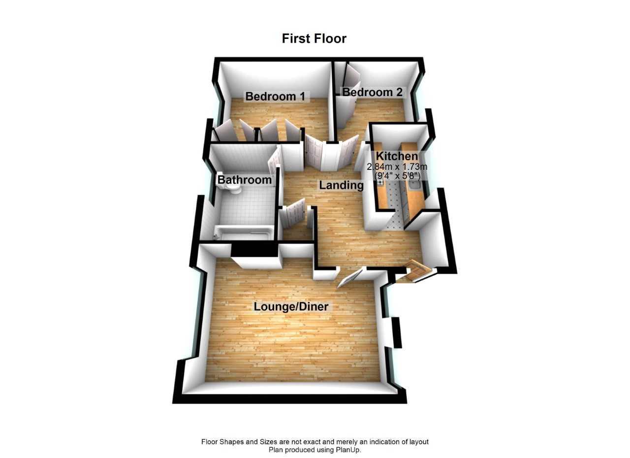 2 Bedrooms Flat for sale in Ashdown Drive, Crawley RH10