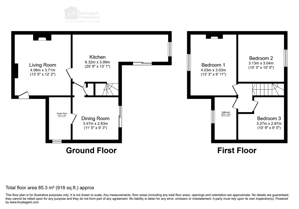 Ford Street, Tavistock floorplan