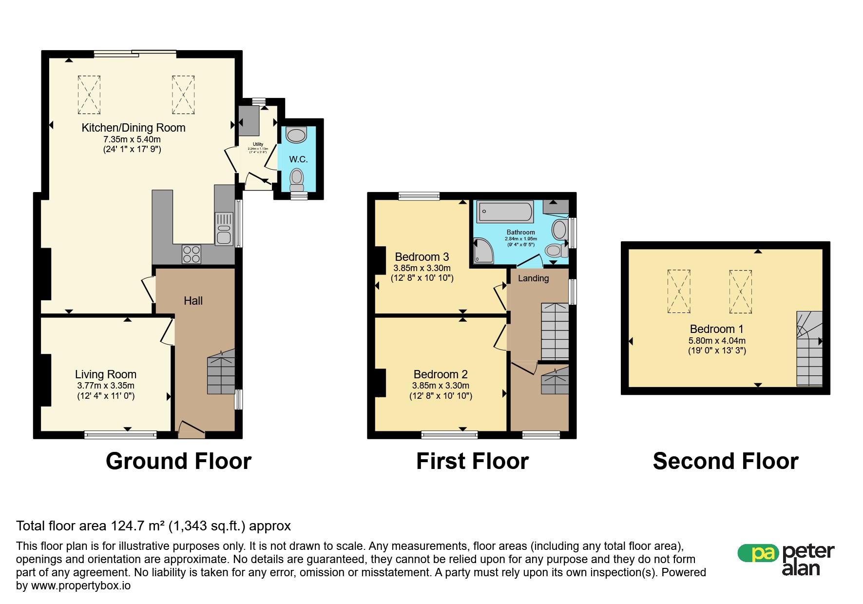41, Hawthorn Road, Barry floorplan