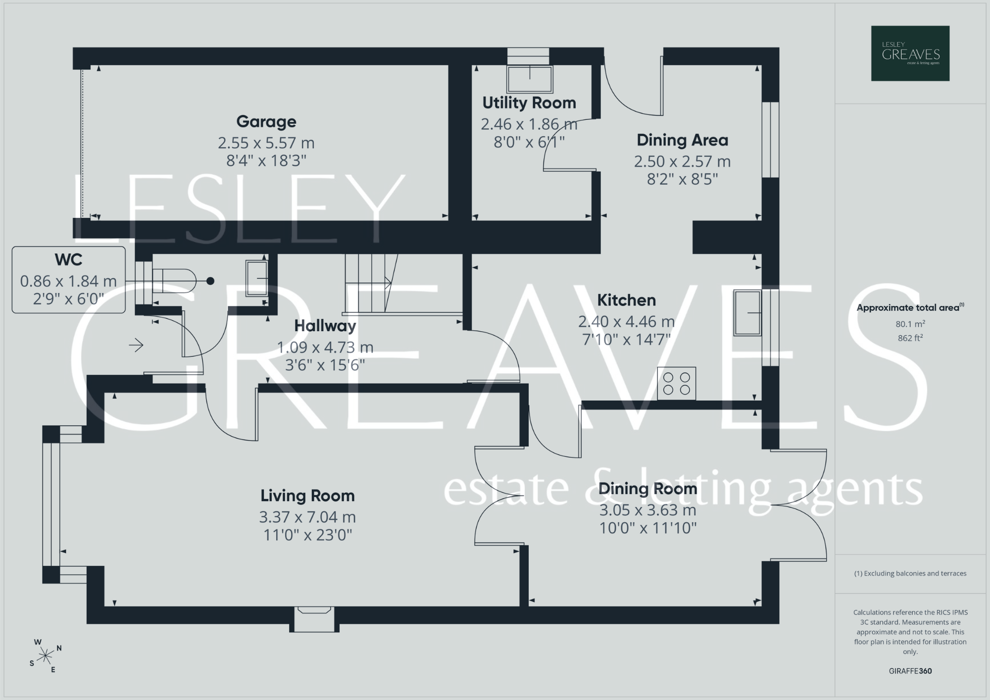 2, Glanton Way, Nottingham floorplan