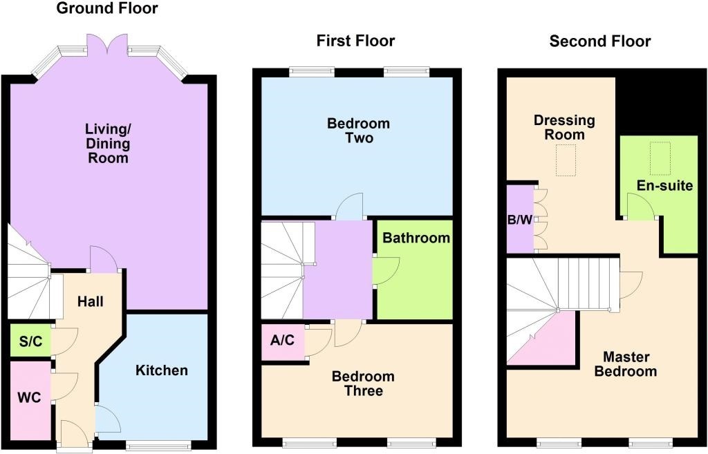 27, Burdock Way, Kettering floorplan