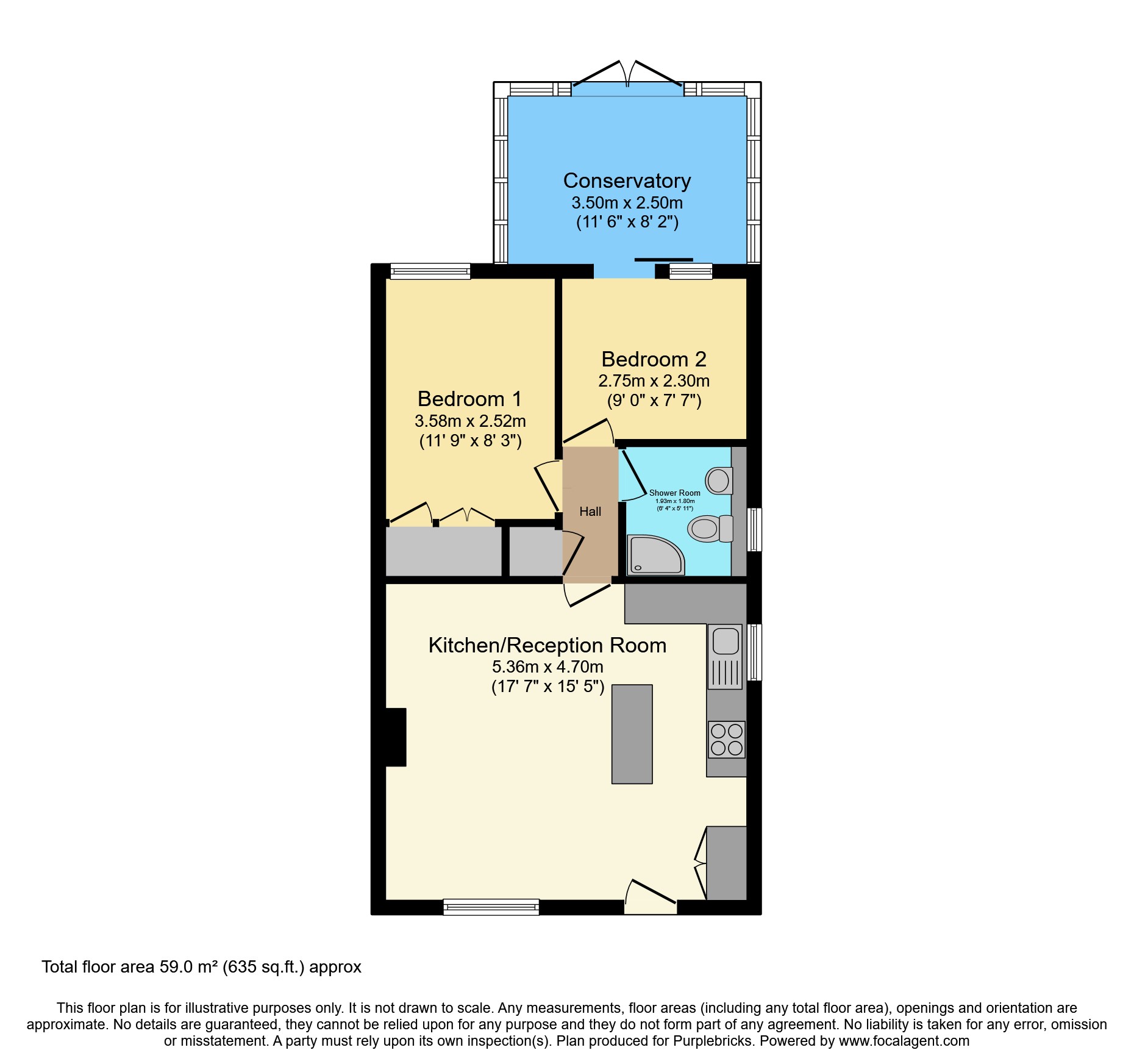 8., De Braose Close, Cardiff floorplan
