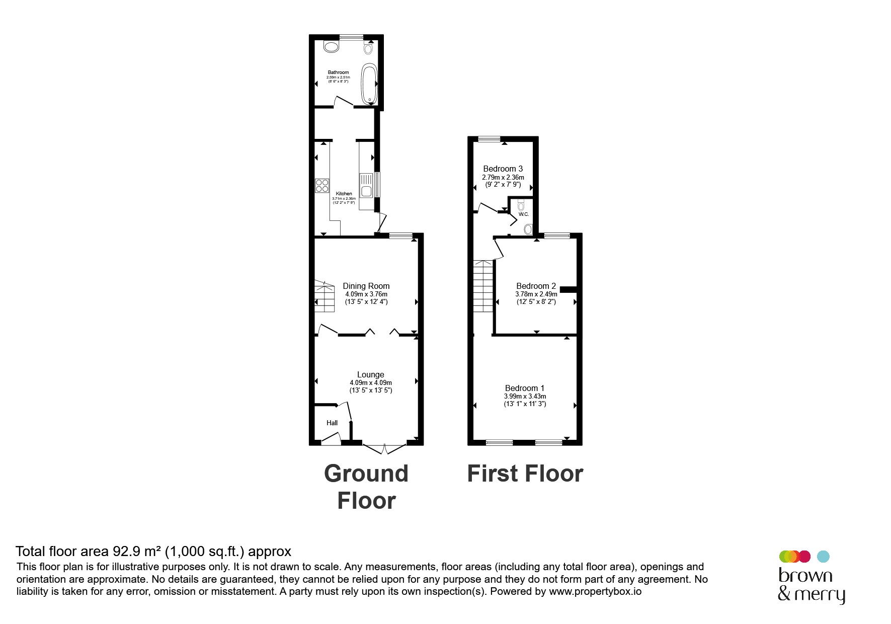 173, Lawn Lane, Hemel Hempstead floorplan
