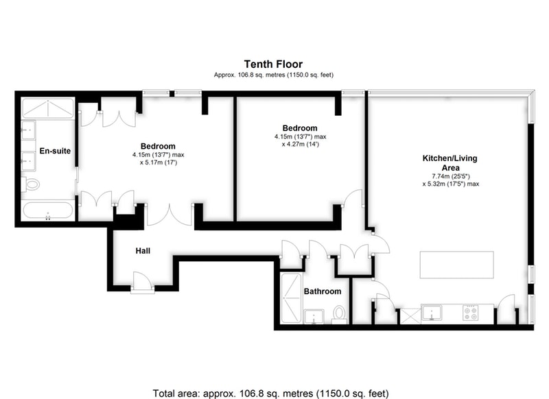 2 Bedrooms Flat to rent in 2 Fann Street, London EC2Y