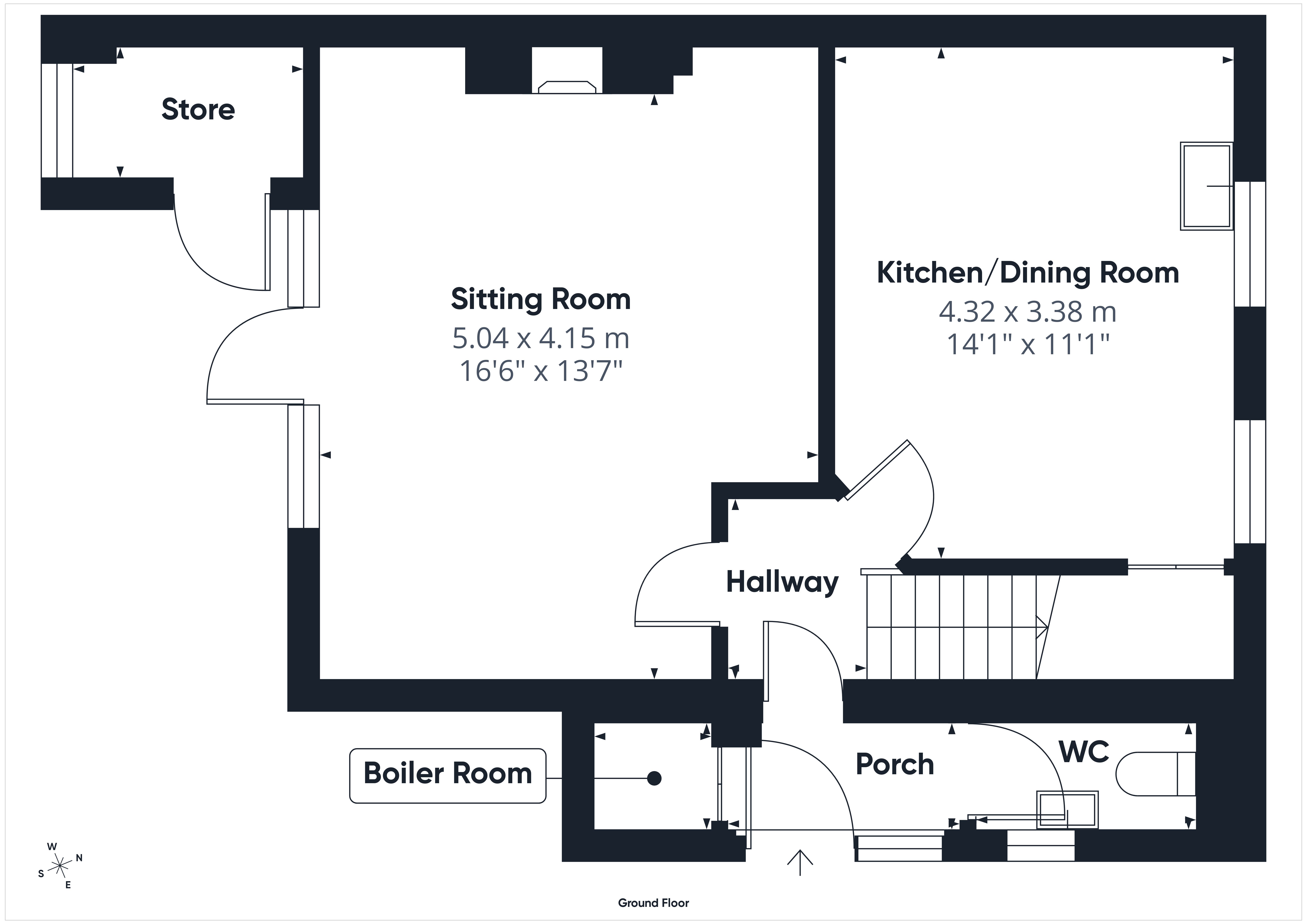 13, Perryfield Estate, Hereford floorplan