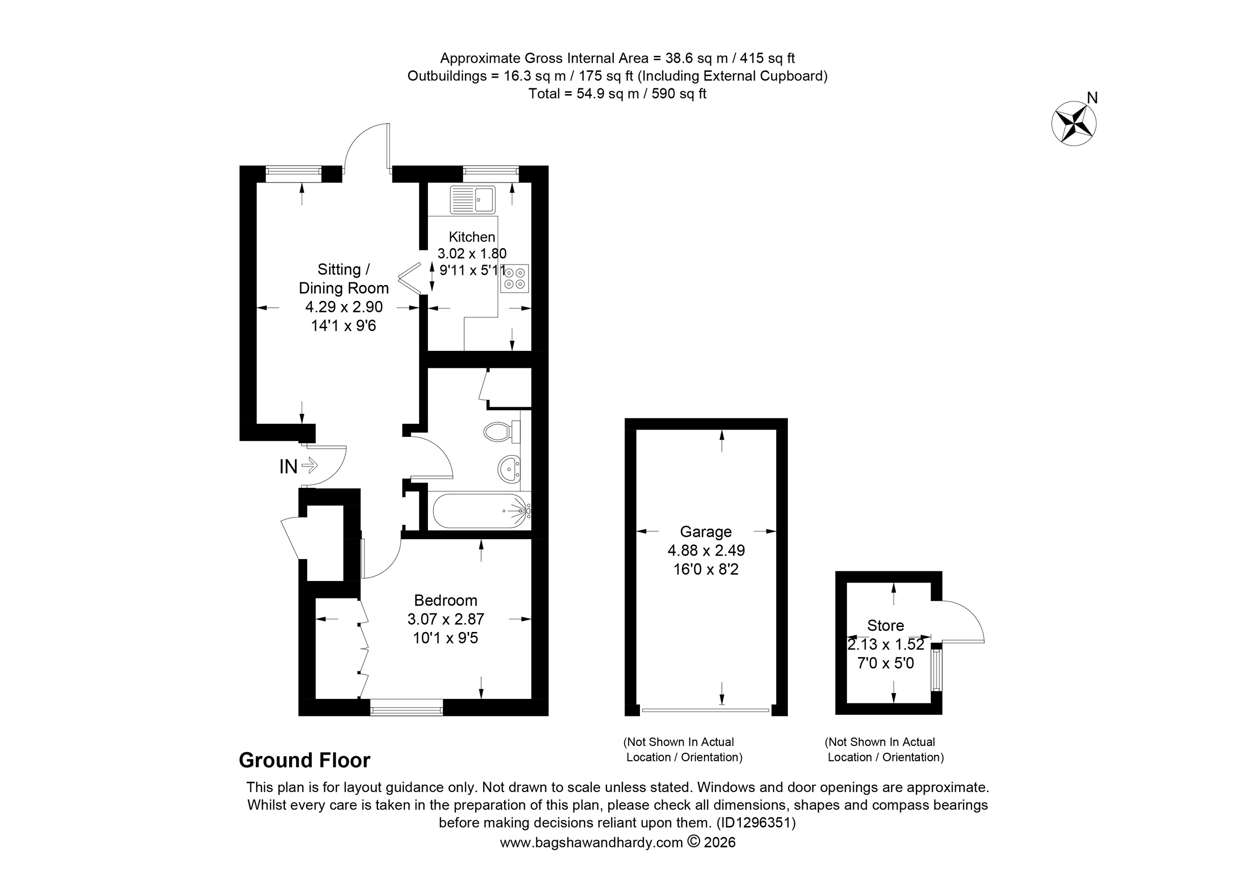 52 Kennedy Gardens, Sevenoaks floorplan