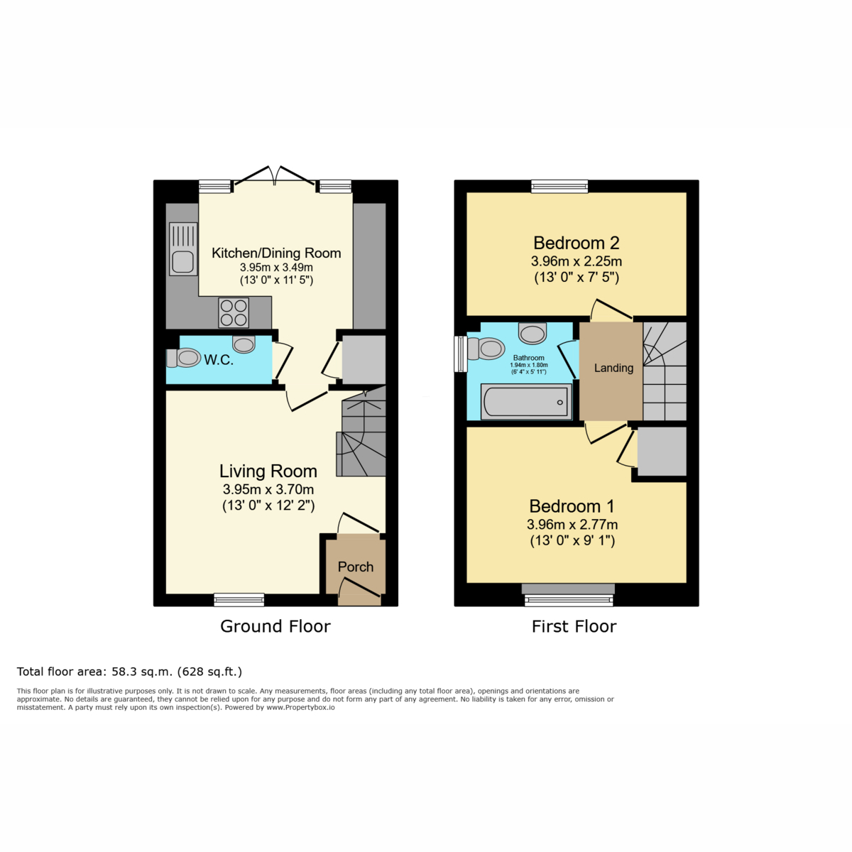 7, Clement Way, Warwick floorplan