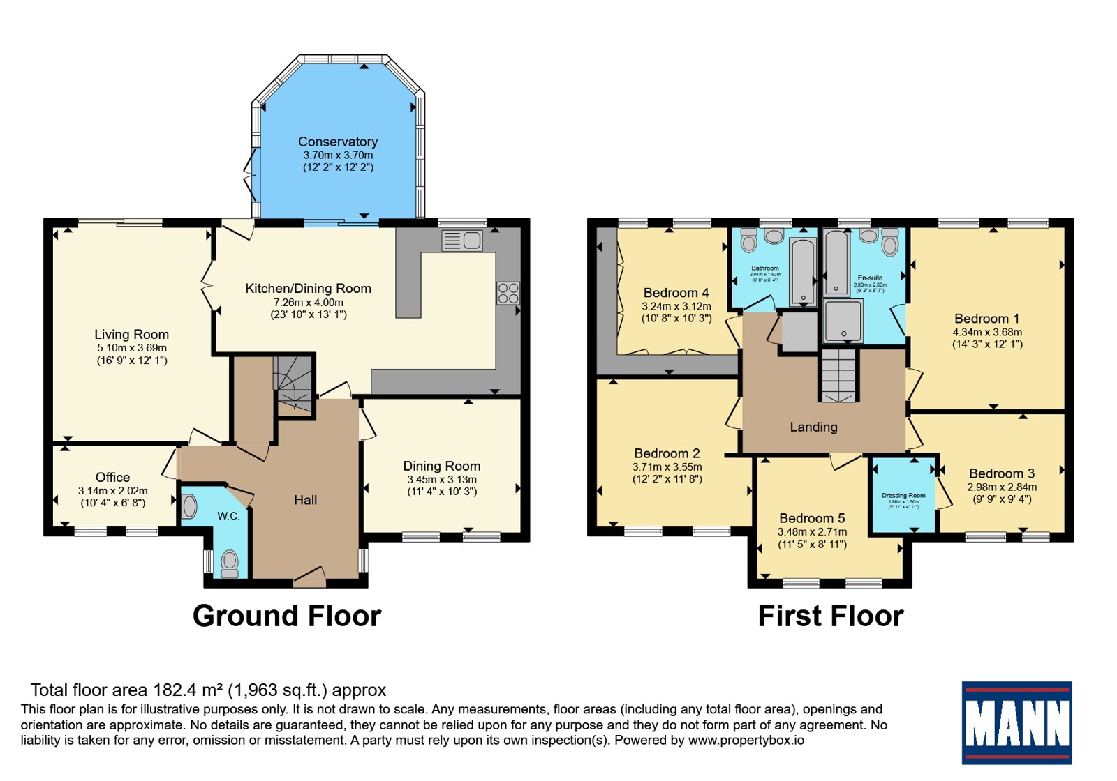 3, Fountains Close, Ashford floorplan