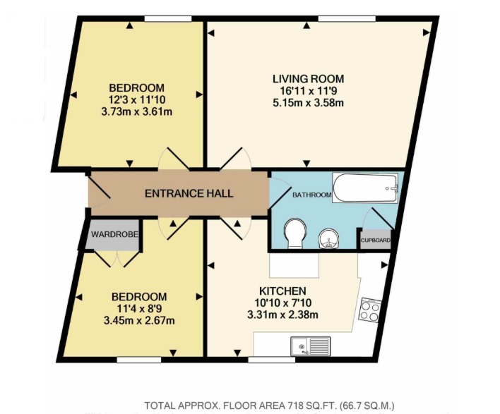 Stallard Street, Trowbridge floorplan